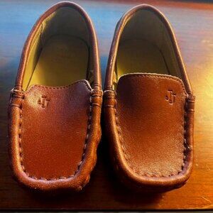 Janie and Jack Toddler Boy Brown Loafers size 6
